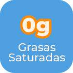 Multigrain contiene 0 Grasas Saturadas
